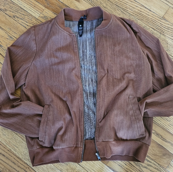 Agnes and Dora brown bomber jacket - Picture 2 of 4
